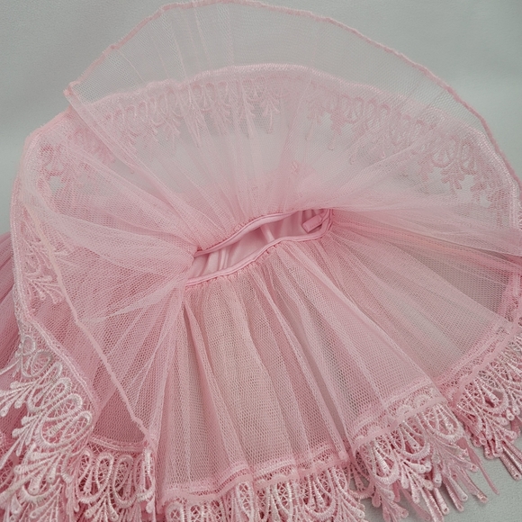 Leg Avenue Pink Tutu Petticoat Girls Skirt - Picture 3 of 11